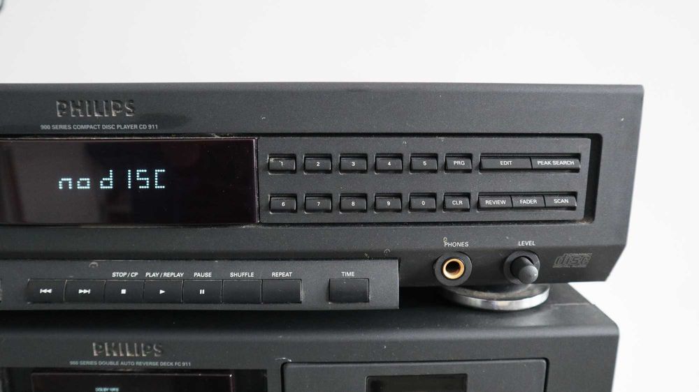 Стойка CD проигрыватель PHILIPS CD-911 Кассетная дека PHILIPS FC-911