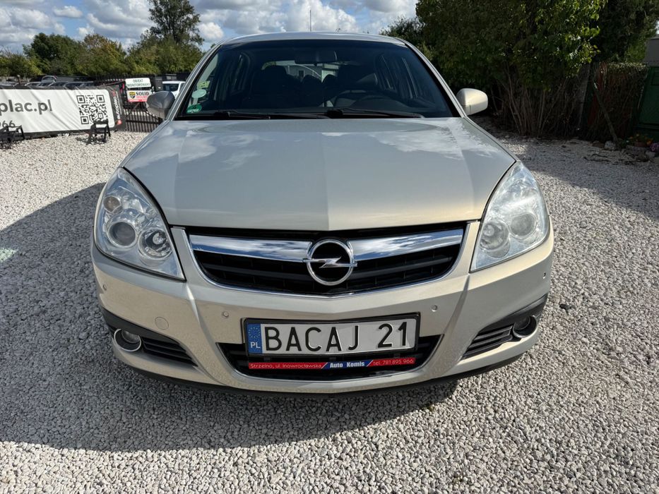OPEL SIGNUM 1.8 140 Stan Bdb Alu Klima Czujniki Skóra