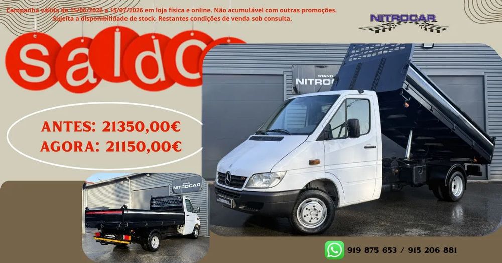 Mercedes-Benz SPRINTER 416 CDI 156.CV TRIBASCULANTE