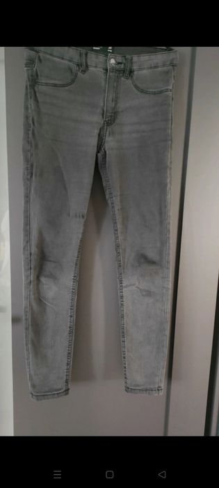 Spodnie dżinsowe rurki