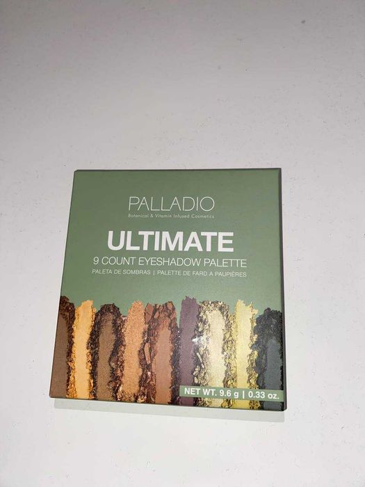 Palladio, ultimate, палітра тіней для повік, 9 шт., натуральна земля