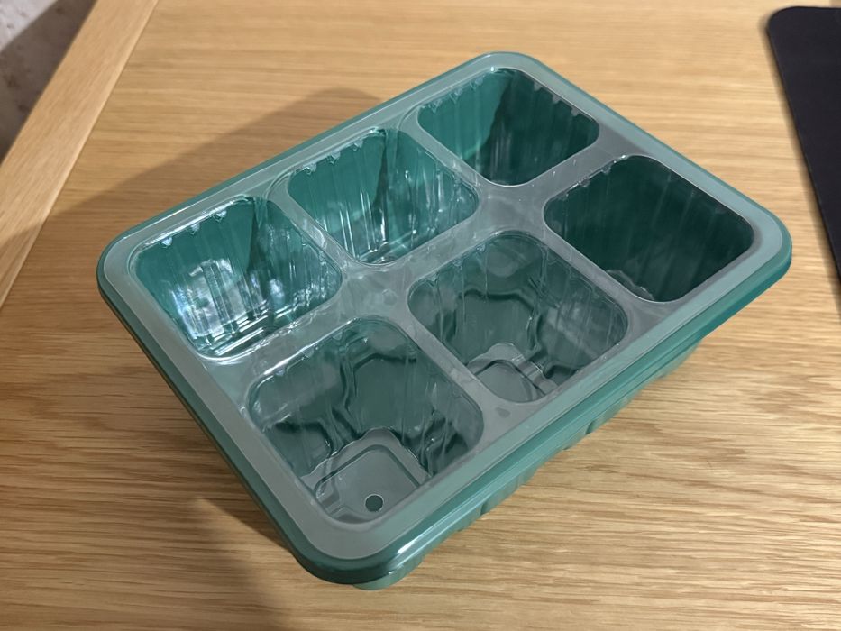 Бокс для розсади, лоток для рассады, з LED-підсвіткою 6/12 комірок