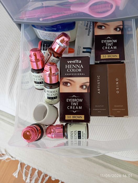 KIT Completo para Micropigmentação de Sobrancelhas