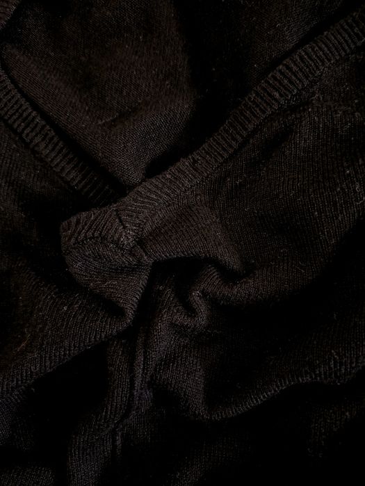 Bluzka czarna L 40 - XXL 44 oversize dzianina