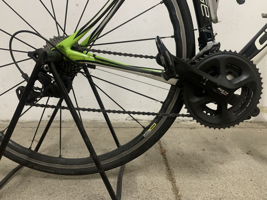 Cannondale Synapse Carbon (Tam. M) — Como Nova — Upgrade Rodas Mavic Ksyrium
