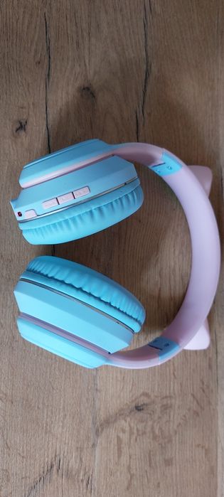 Słuchawki dziecięce RGB wejście na kartę bluetooth