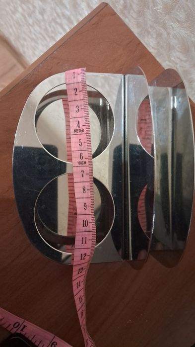 Подставка для специй нержавейка.  На две баночки