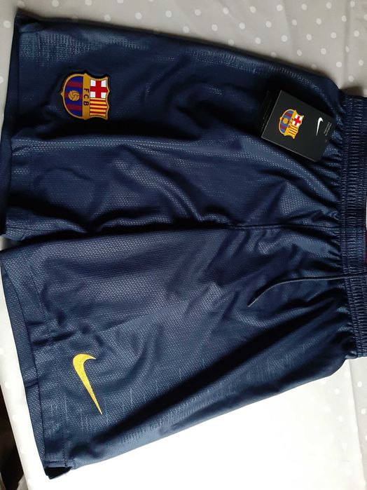Calções do Barcelona azul granada