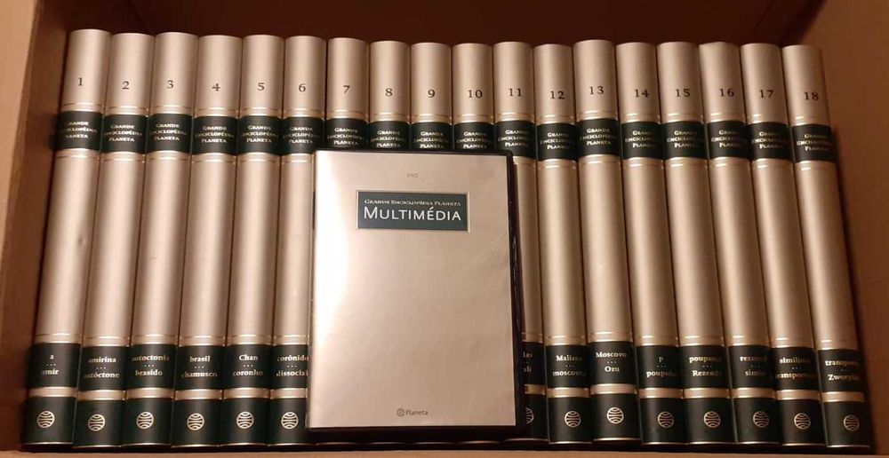 Grande Enciclopédia Planeta, 18 volumes (2007)