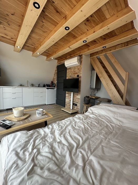 Piętro domku w 3 linii brzegowej nad Jeziorem Żywieckim