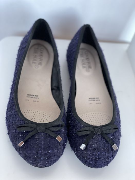 Твідові балетки