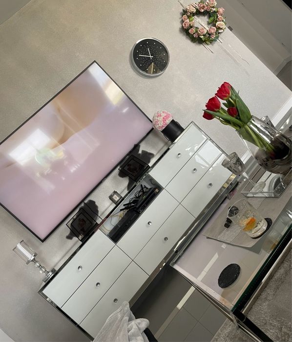Komoda glamour lustrzana