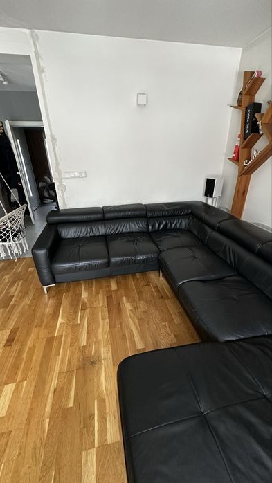 Narożnik ze skóry naturalnej-Polecam!!!
