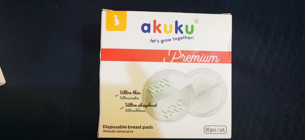 Wkładki laktacyjne akuku
