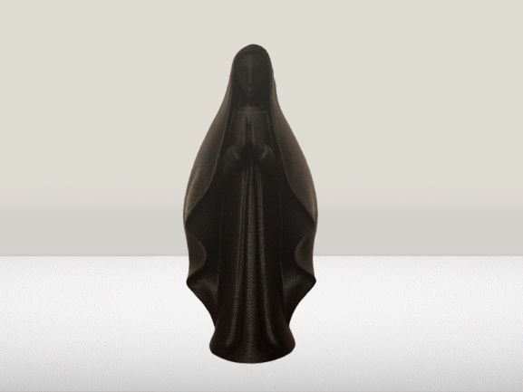 Escultura da mae maria