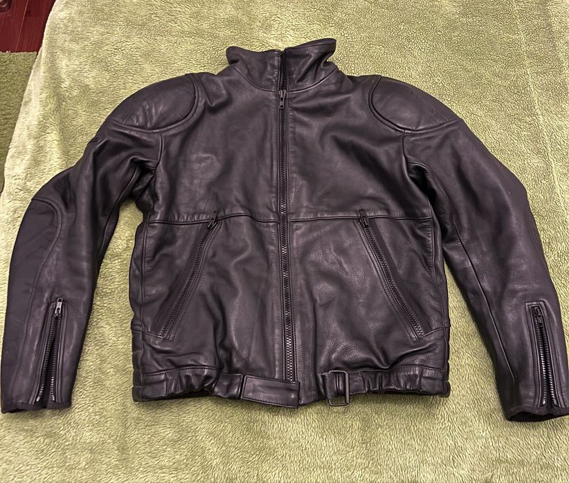 Blusão cassaco pele Motard