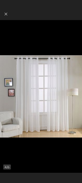 firany  2 sztuki 140 szerokość, 250 długość