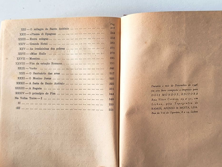 "O Livro de San Michele"  Axel Munthe, Edição 1946