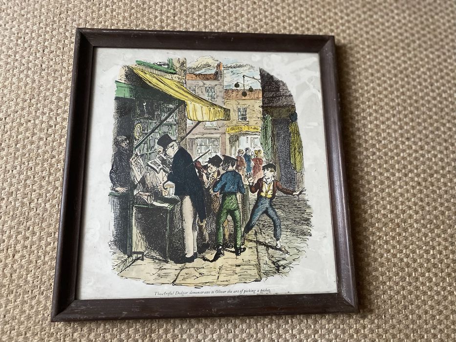 Oliver Twist Painting - The Art of Pickpocketing