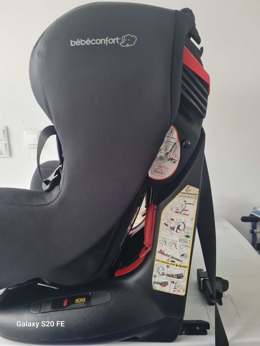 Cadeira auto bebeconfort até 18 kg com isofix