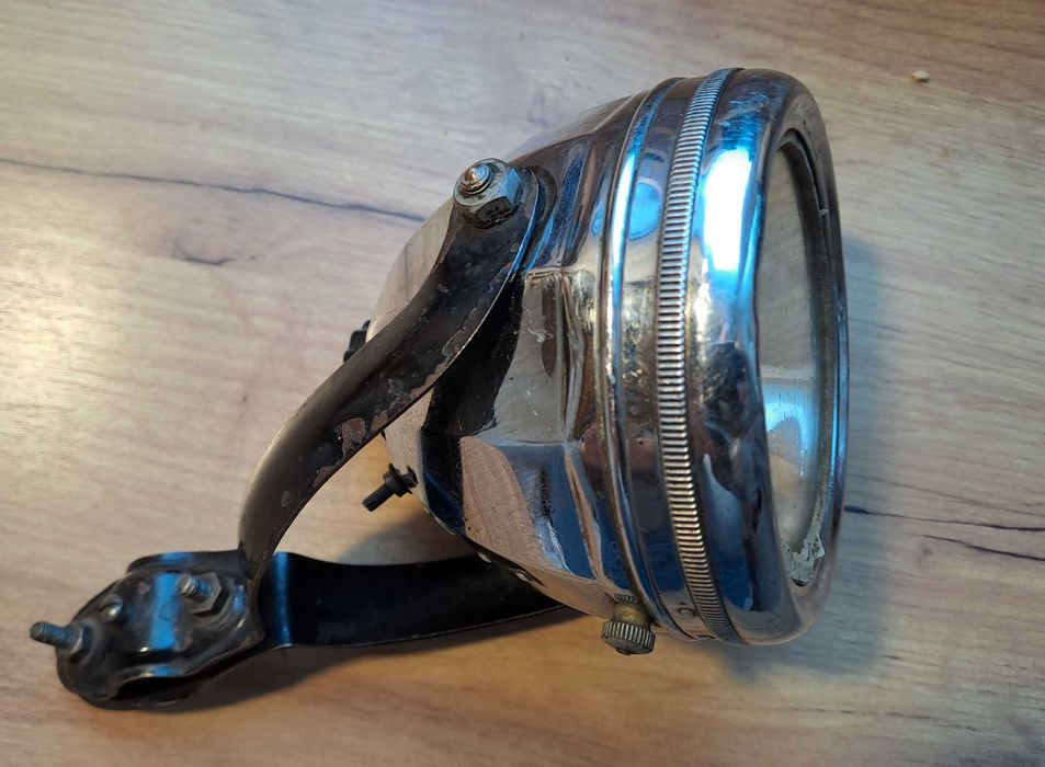 Zabytkowa unikalna  lampka rowerowa  lub motorowerowa 1920 rok