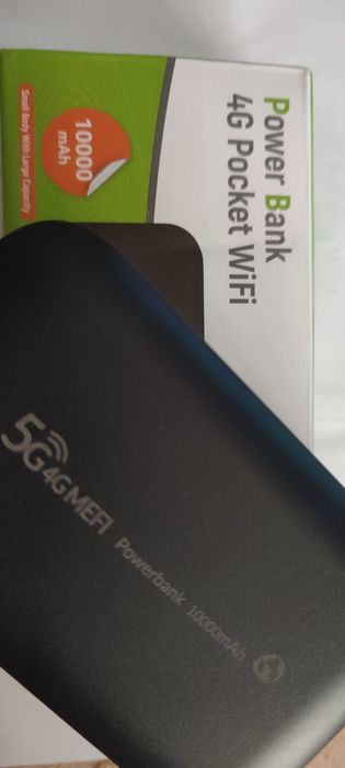 Vendo Novo Router WiFi 4g LTE + Power Bank