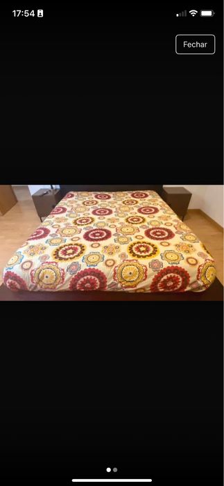 Cama de casal madeira