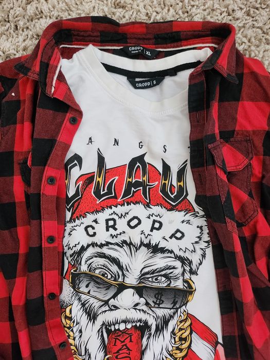 Cropp xl zestaw koszula bluzka spodenki