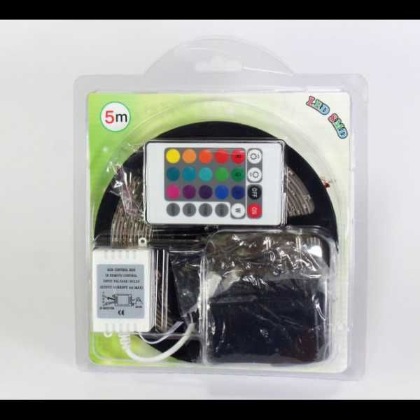 Светодиодная лента для подсветки LED RGB на 5 м