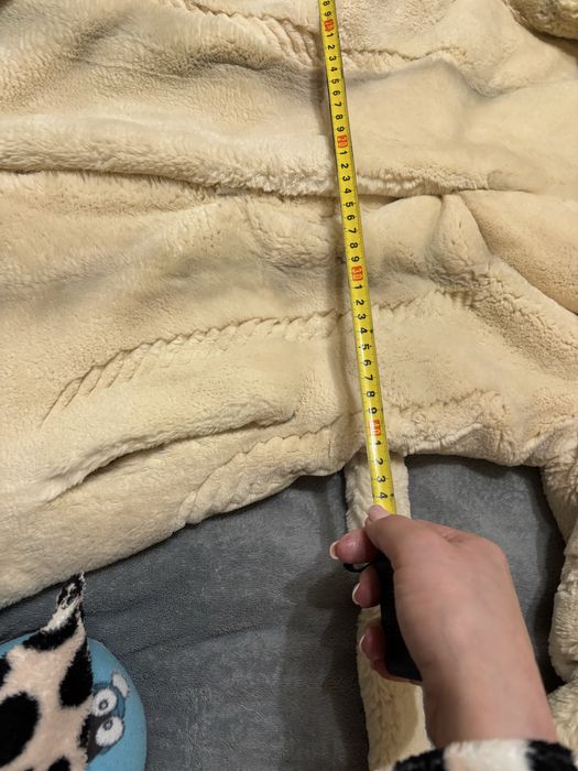 Шуба бобер з норковим капюшоном