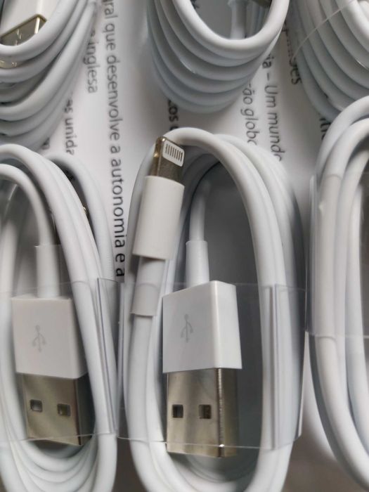 Cabos carregador e dados Iphone