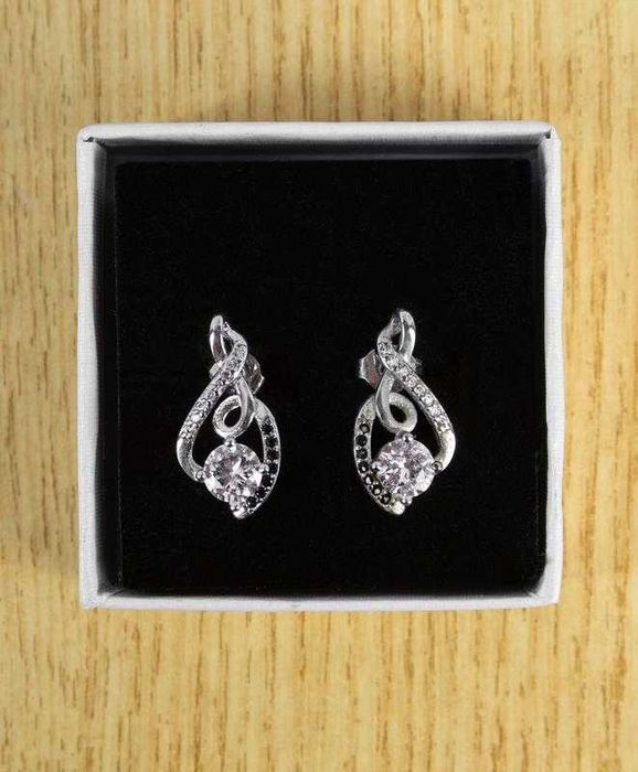 Серебряные серьги 925 пробы, сережки, серебро 925 проба