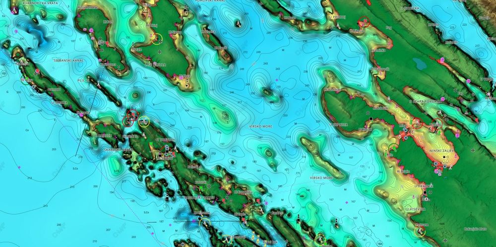 C-Map Reveal EM-Y076 Morze Śródziemne, Adriadyk -Lowrance, Simrad, B&G