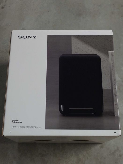 Nowy subwoofer aktywny Sony SA-SW5 300W czarny