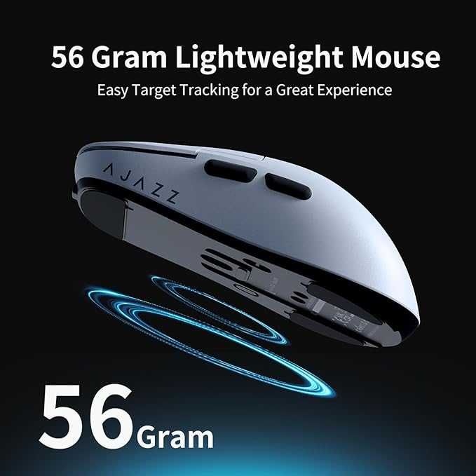 ‼️Ajazz AJ159PRO White 8K мышка c док-станцией PAW3395‼️Гарантия‼️