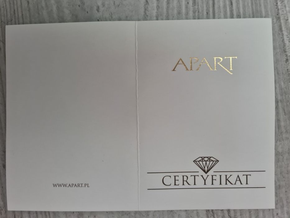 Apart diamenty rozm. 11 pierścionek żółte złoto Nr wzoru: 105.290