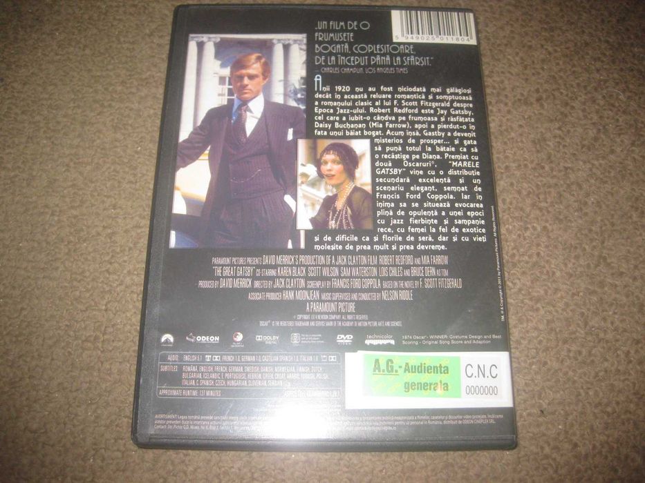 DVD "The Great Gatsby" with Robert Redford64585624953731121