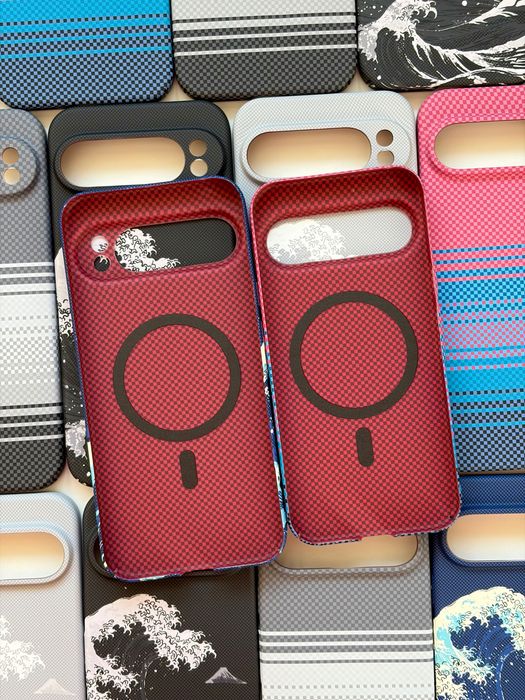 Карбоновий чохол Proove Gleam Case with MagSafe для Google Pixel 9-10 Pro XL | Чехол с Магсейф на Гугл Пиксель 9-10 Про ХЛ | Чохол на телефон Pixel