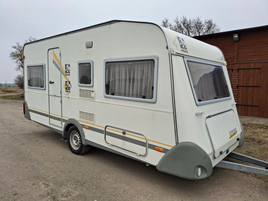 KNAUS  Knaus Sudwind 480 z 98r. Mover, przedsionek, zimowy pokrowiec! 1200kg