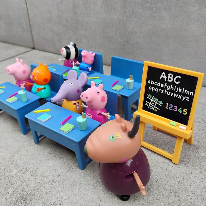 Świnka Peppa klasa figurki