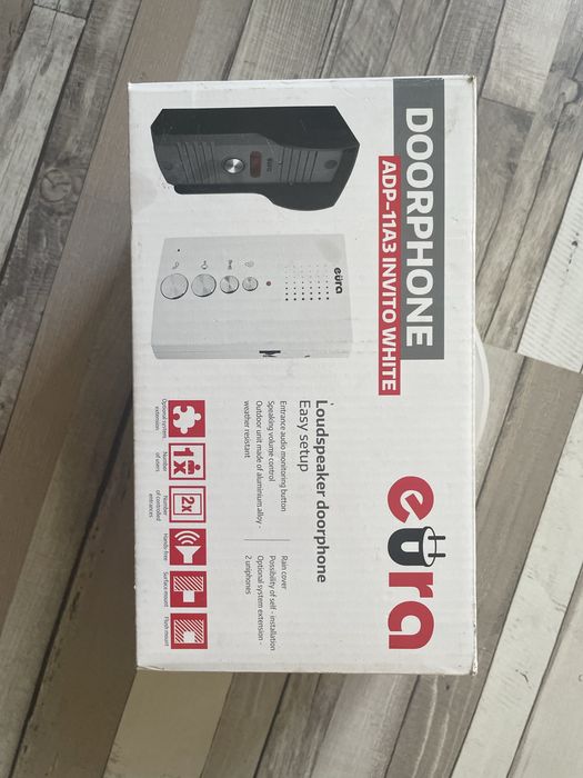 domofon eura adp-11a3 bialy