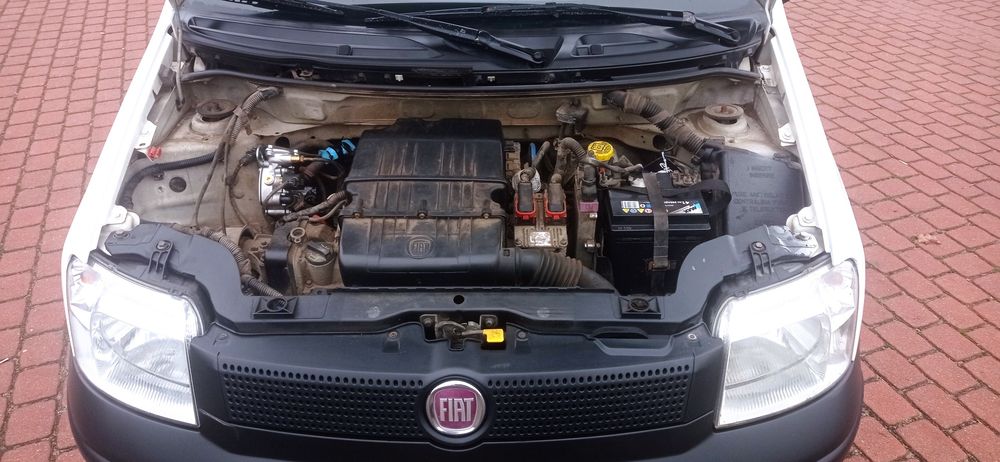 Fiat Panda Van 1.2 benzyna gaz, pelna FV 23%,