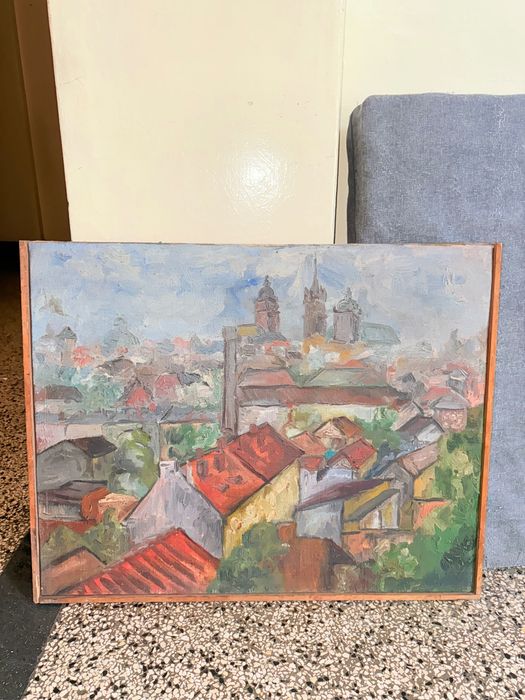 Obrazy, olej na płótnie, Leszek Heine, Kraków