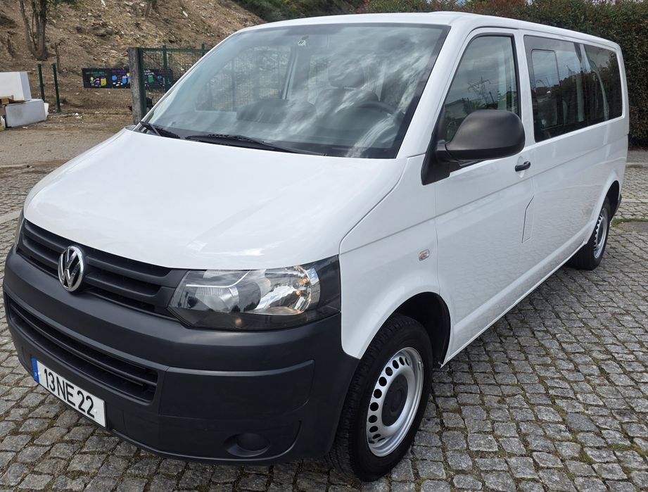 Vw transporter 9 lugares 180mil kms