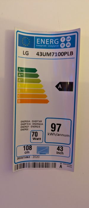 Tv LG UHD 43um71