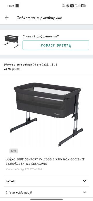 Dostawka do łóżka dla dziecka