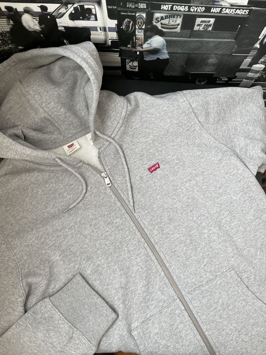 Зіп худі Levi’s на флісі .Оригінал розмір: M,L