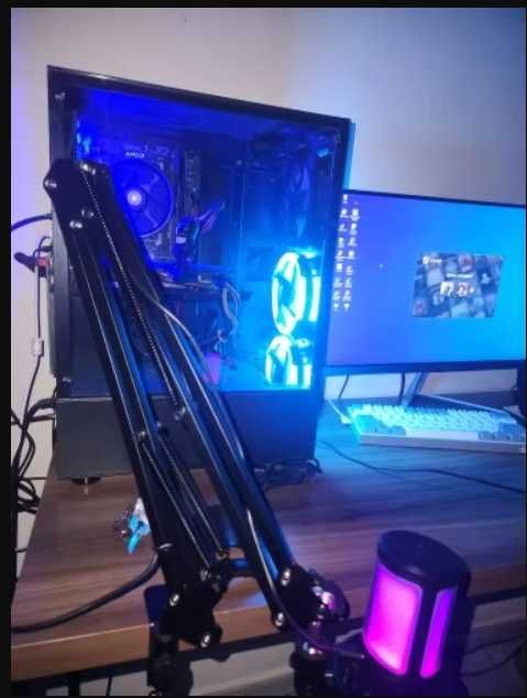 Професійний студійний мікрофон Ausdom ME6S з пантографом. Новинка!