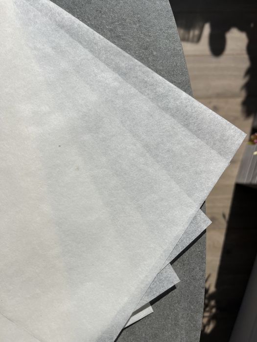 Калька, полупрозрачная бумага