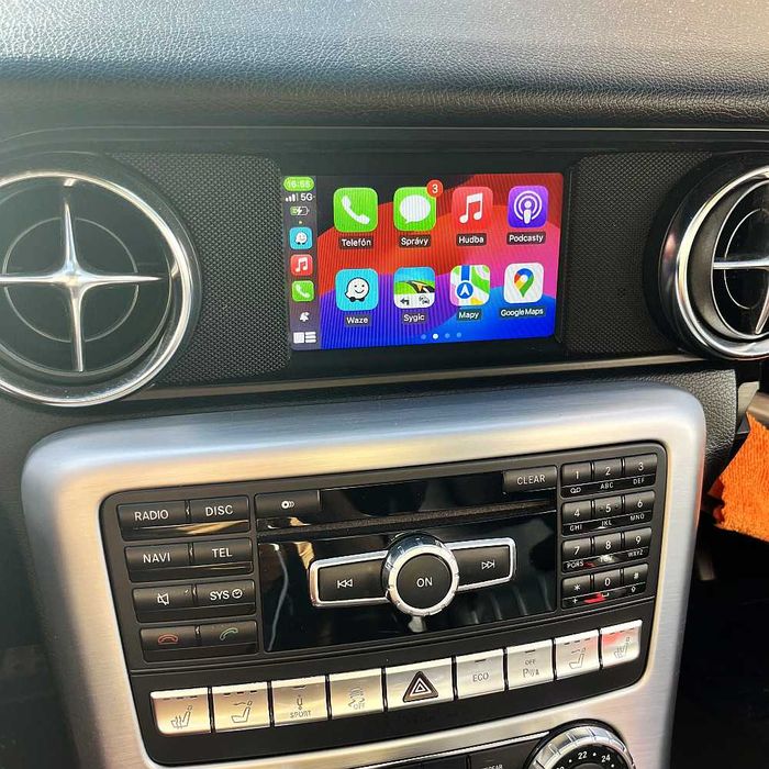 Mercedes Android Auto CarPlay NTG 4.5 A B C E CLA CLS E GLK SLK GLA ML